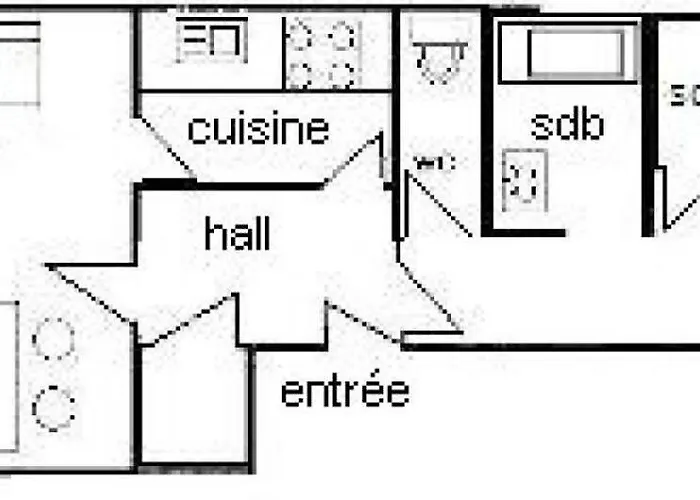 Le Vercors - 4 Pieces 8 Pers - Le Vercors - 103vr -plagne Centre Mae-9214 Appartement La Plagne