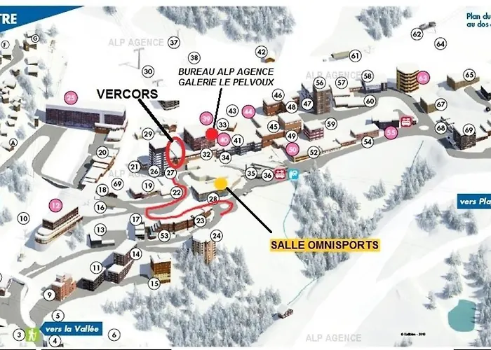 Le Vercors - 4 Pieces 8 Pers - Le Vercors - 103vr -plagne Centre Mae-9214