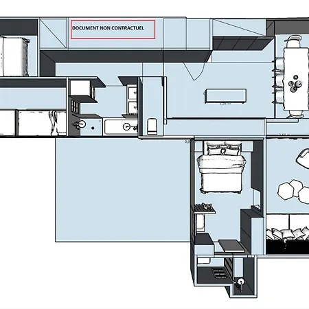 Le Vercors - 4 Pieces 8 Pers - Le Vercors - 103vr -plagne Centre Mae-9214 לה פלאנייה